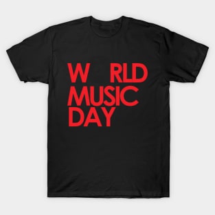 World Music Day T-Shirt